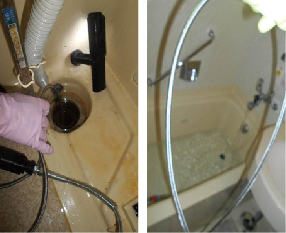 排水管内・ステンレスノズル洗浄